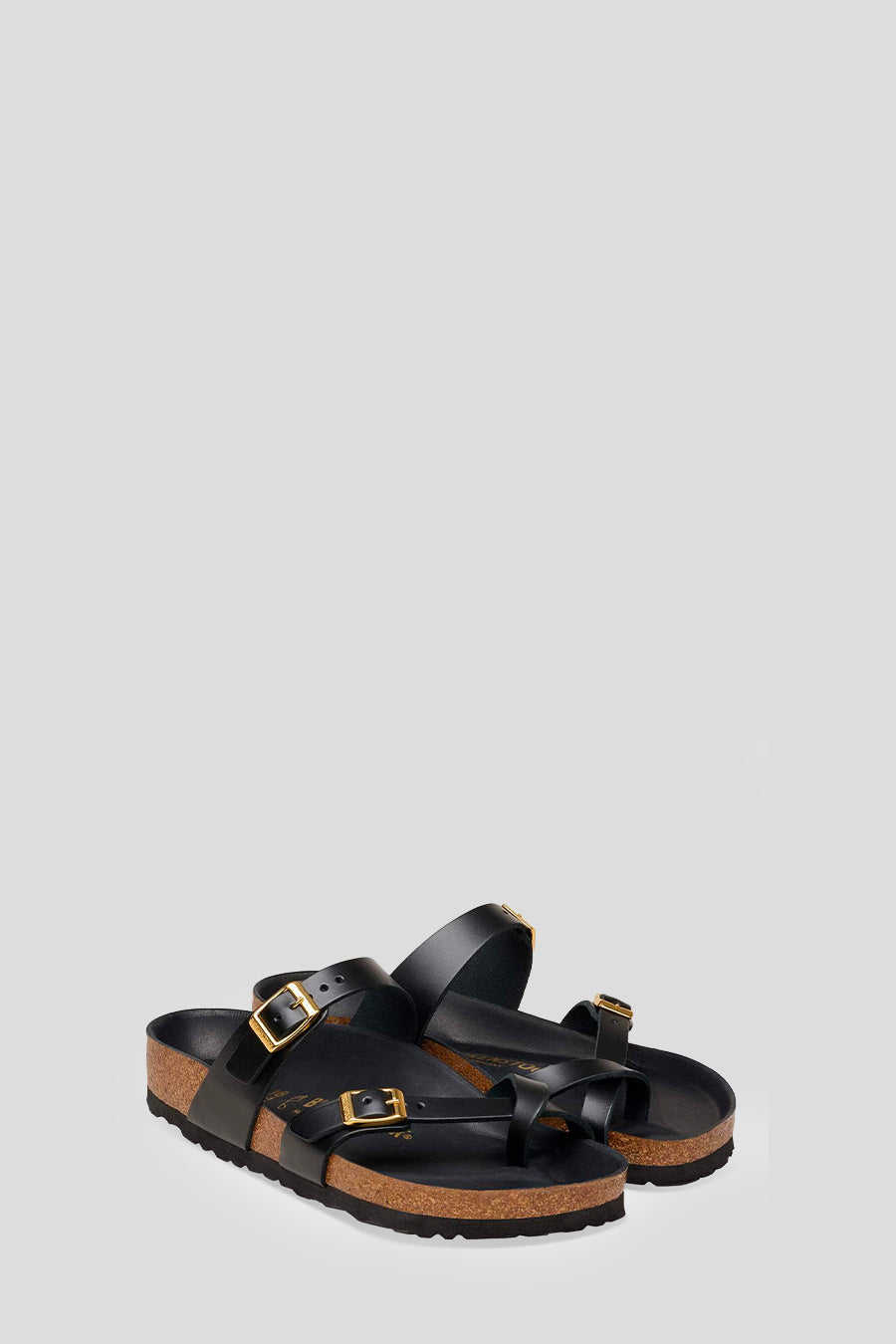 BIRKENSTOCK - SANDALE MAYARI BLACK NEW DRESSY LEATHER - LE LABO STORE