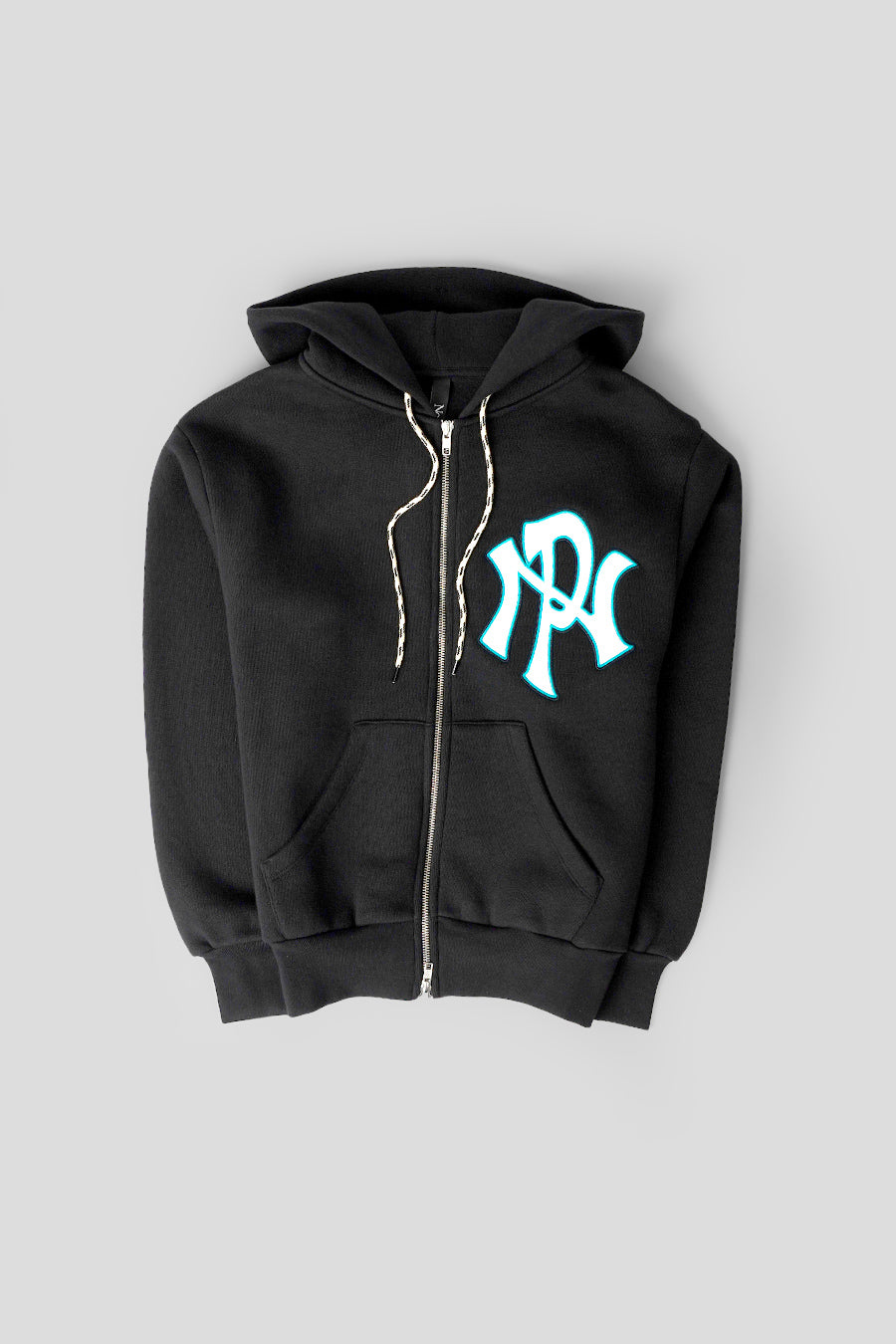 NO PROBLEMO - HOODIE ZIPPÉ NYP PREMIUM NOIR - LE LABO STORE