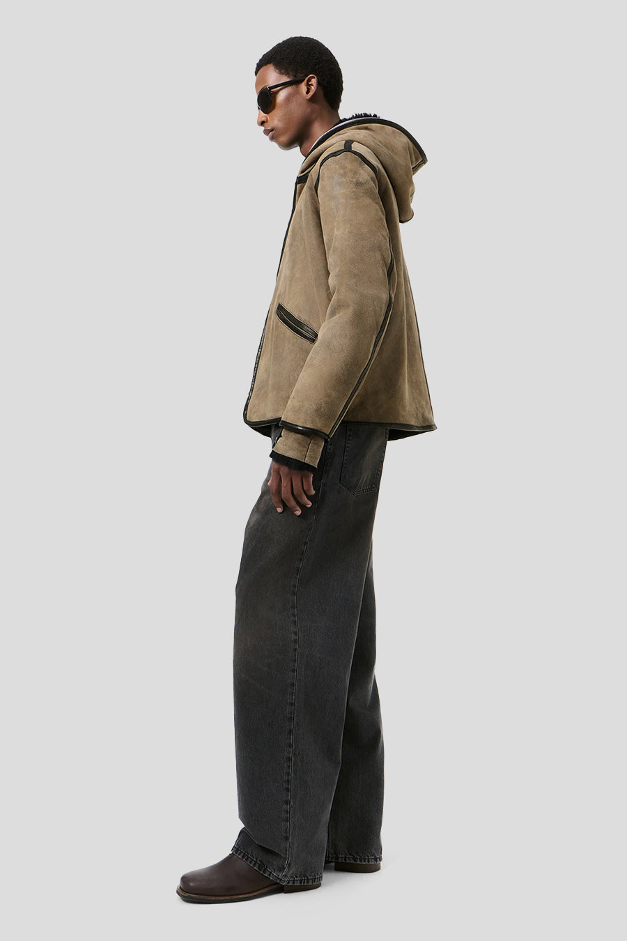 Our Legacy - VESTE FULL ZIP MARRON - LE LABO STORE