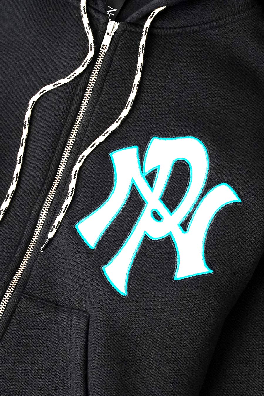 NO PROBLEMO - HOODIE ZIPPÉ NYP PREMIUM NOIR - LE LABO STORE