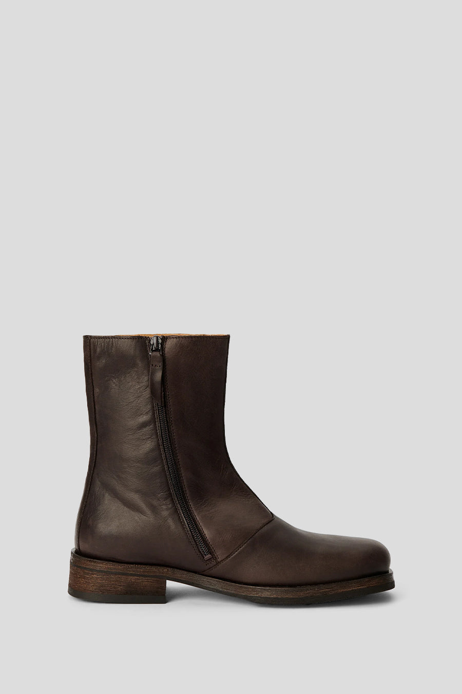 Our Legacy - CAMION BOOT MATTED BROWN WAXED BOVINE - LE LABO STORE