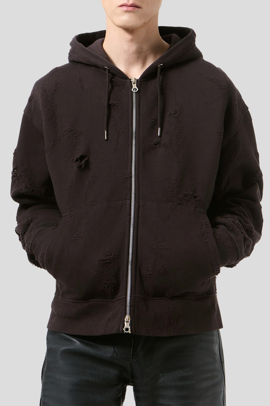 Our Legacy - HOODIE ZIP RASCAL MARRON - LE LABO STORE