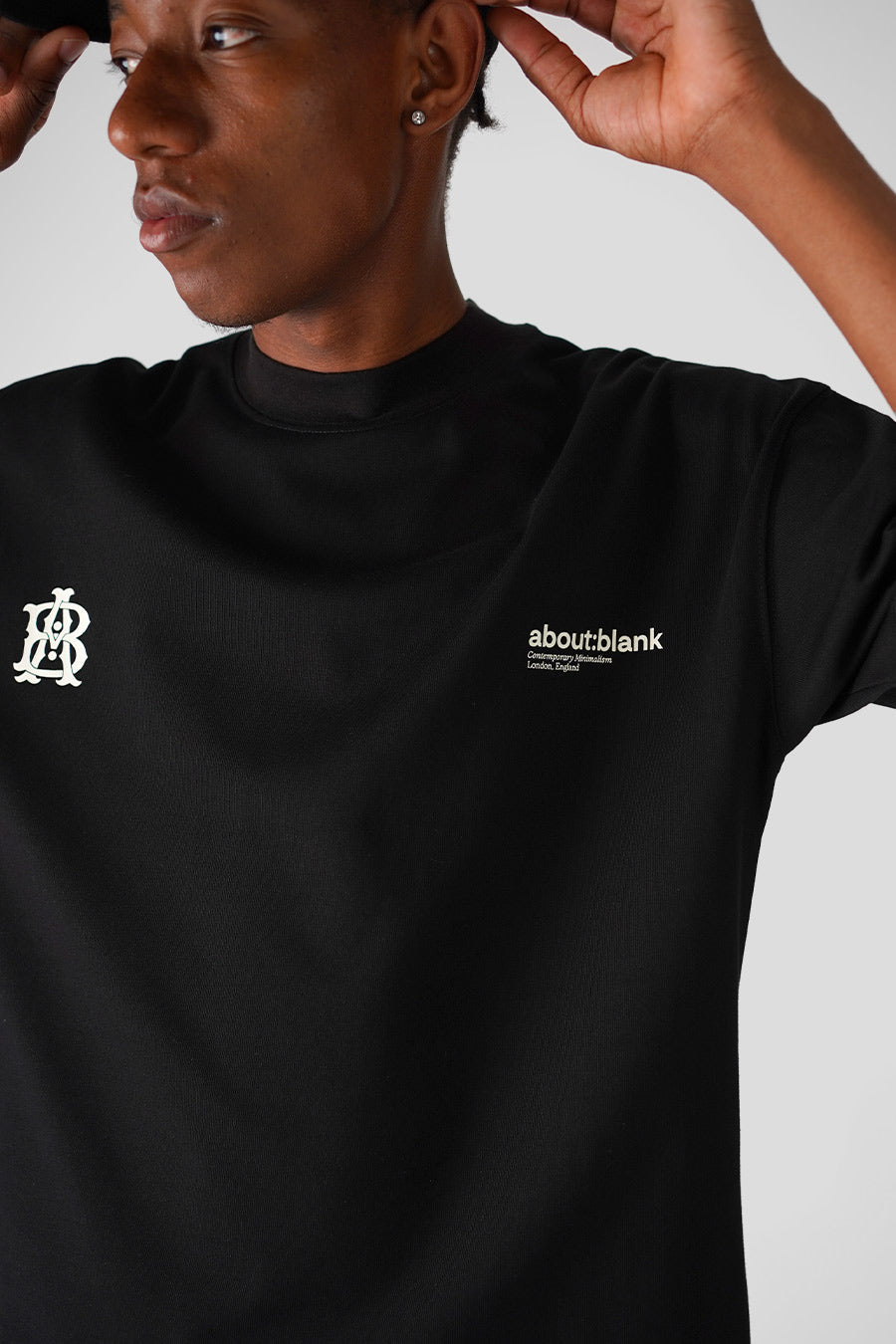 about:blank - BLACK DUAL LOGO T-SHIRT - LE LABO STORE