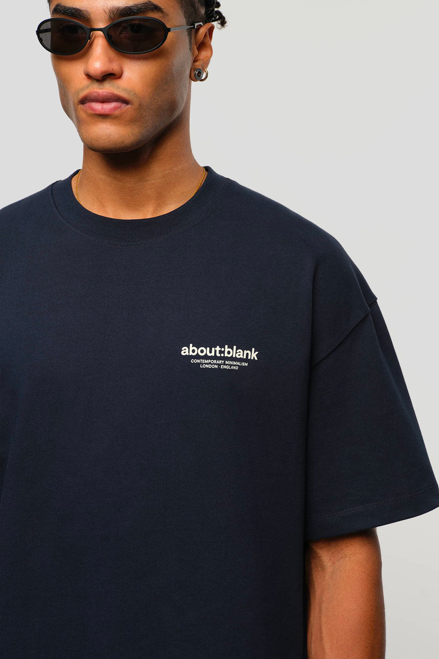 about:blank - NAVY EMBLEM T-SHIRT - LE LABO STORE