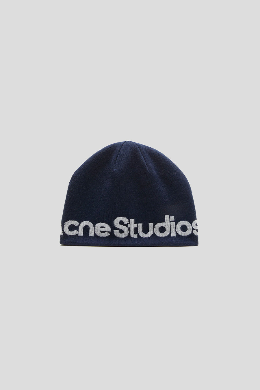 ACNE STUDIOS - BONNET EN LAINE BLEU MARINE - LE LABO STORE
