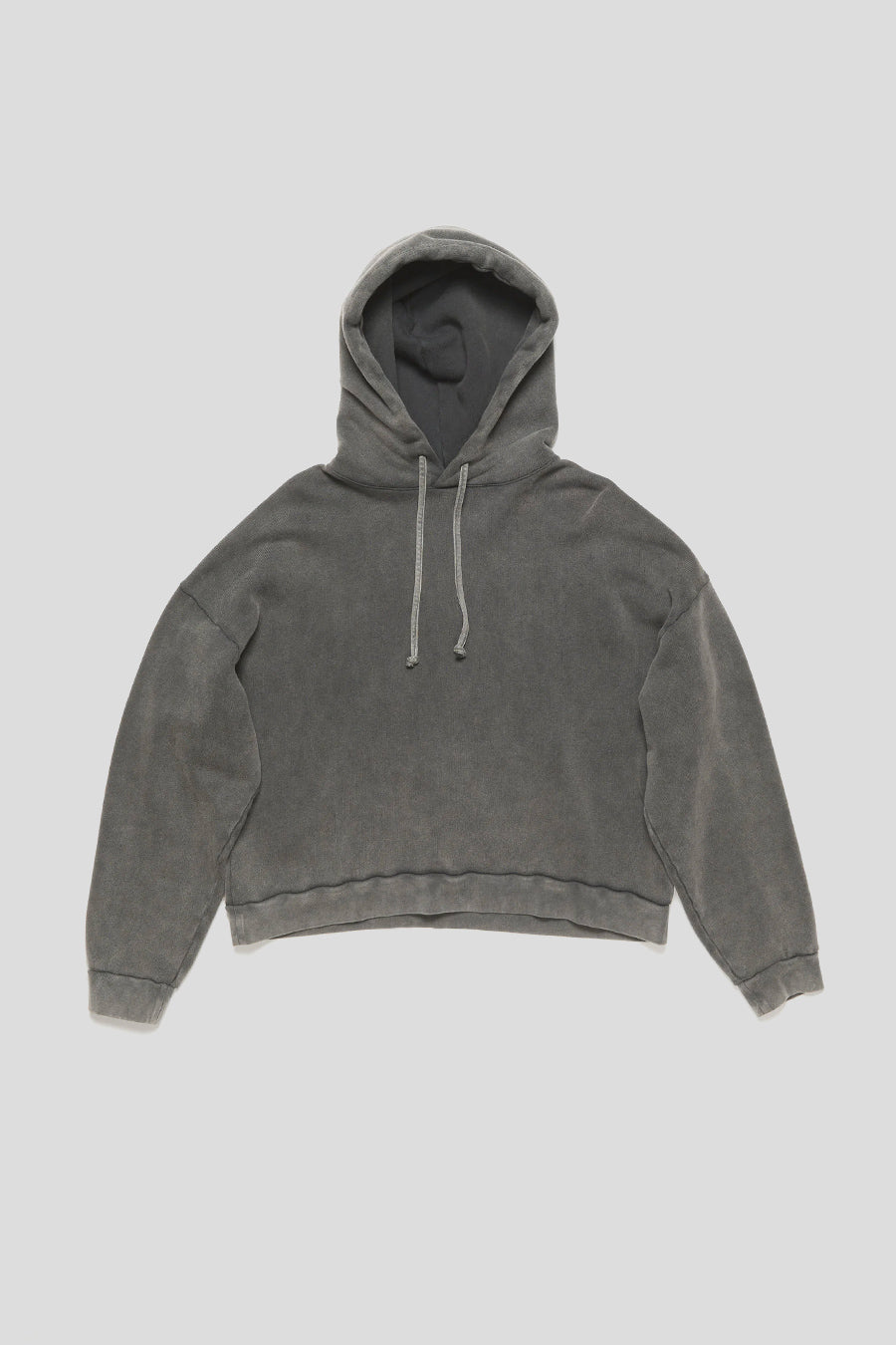 ACNE STUDIOS - HOODIE PATCH NOIR DÉLAVÉ - LE LABO STORE