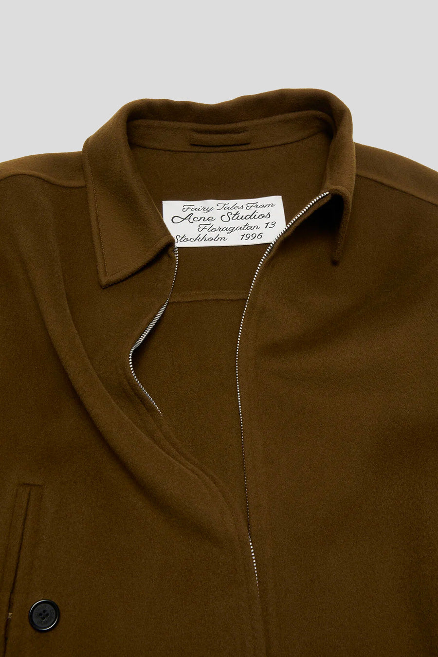 ACNE STUDIOS - GILET EN CACHEMIRE VERT OLIVE - LE LABO STORE