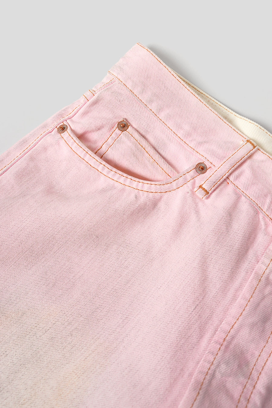 ACNE STUDIOS - PALE PINK 1981 U TRAFFIC BAGGY JEANS - LE LABO STORE