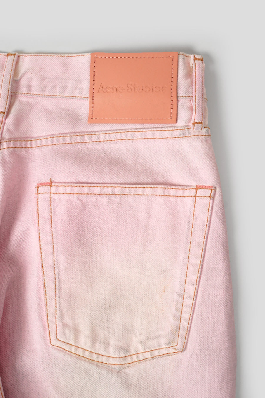ACNE STUDIOS - PALE PINK 1981 U TRAFFIC BAGGY JEANS - LE LABO STORE