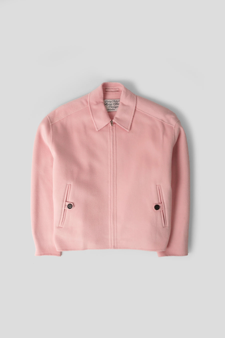 ACNE STUDIOS - VESTE CASHEMERE ROSE PÂLE - LE LABO STORE