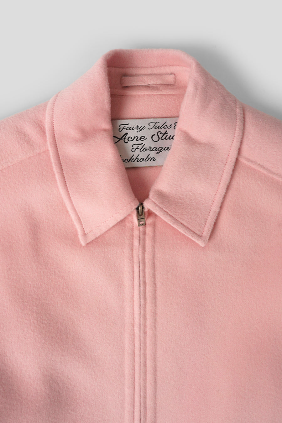ACNE STUDIOS - VESTE CASHEMERE ROSE PÂLE - LE LABO STORE