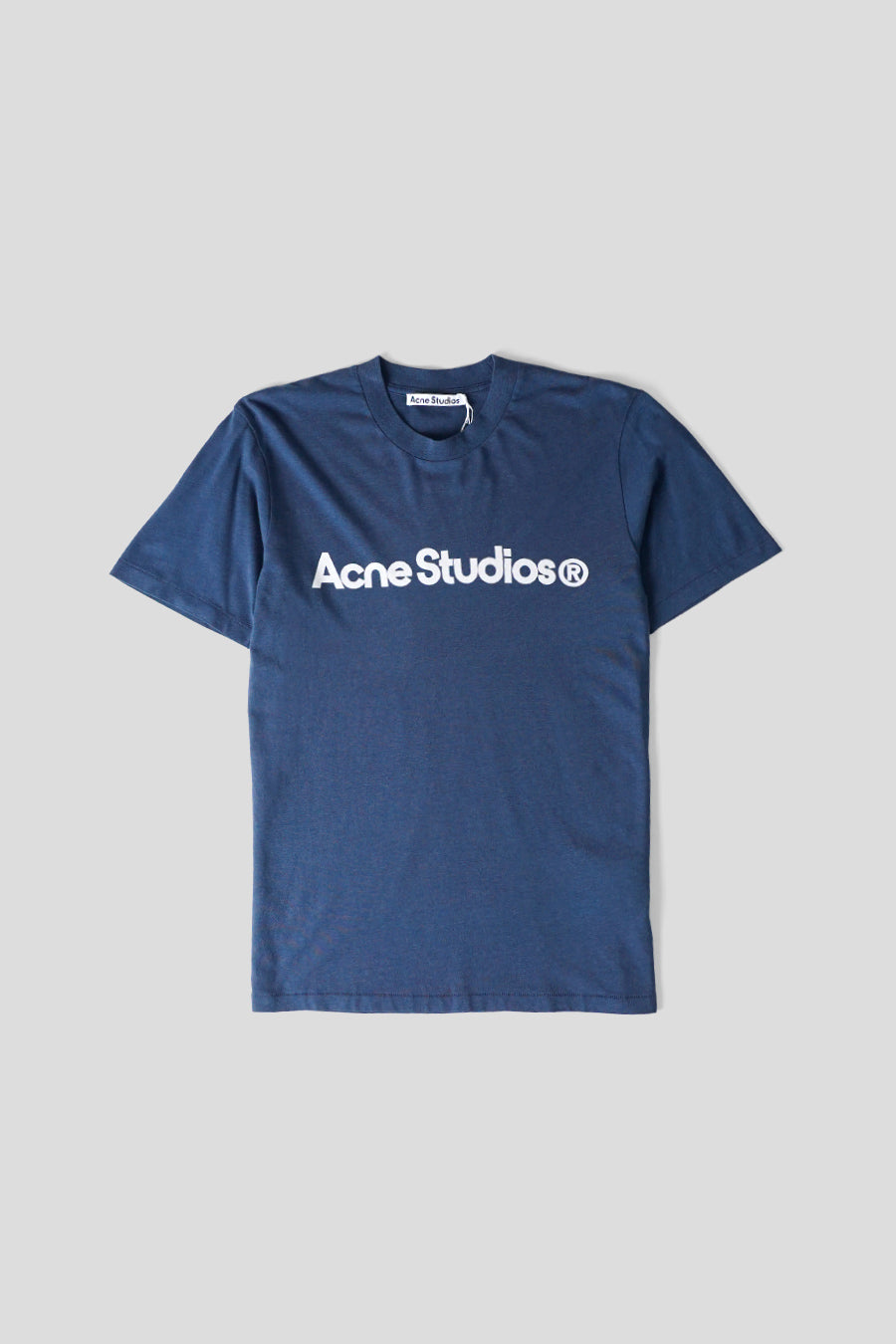 ACNE STUDIOS - T-SHIRT GRAPHIC BLEU MARINE - LE LABO STORE