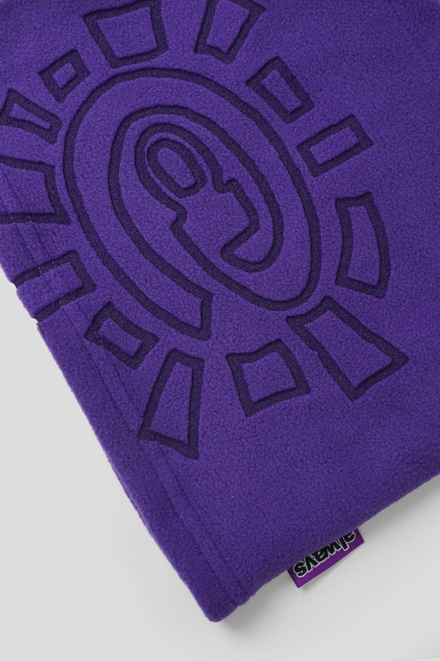 ALWAYS DO WHAT YOU SHOULD DO - CACHE-COU POLARFLEECE SNOOD VIOLET - LE LABO STORE