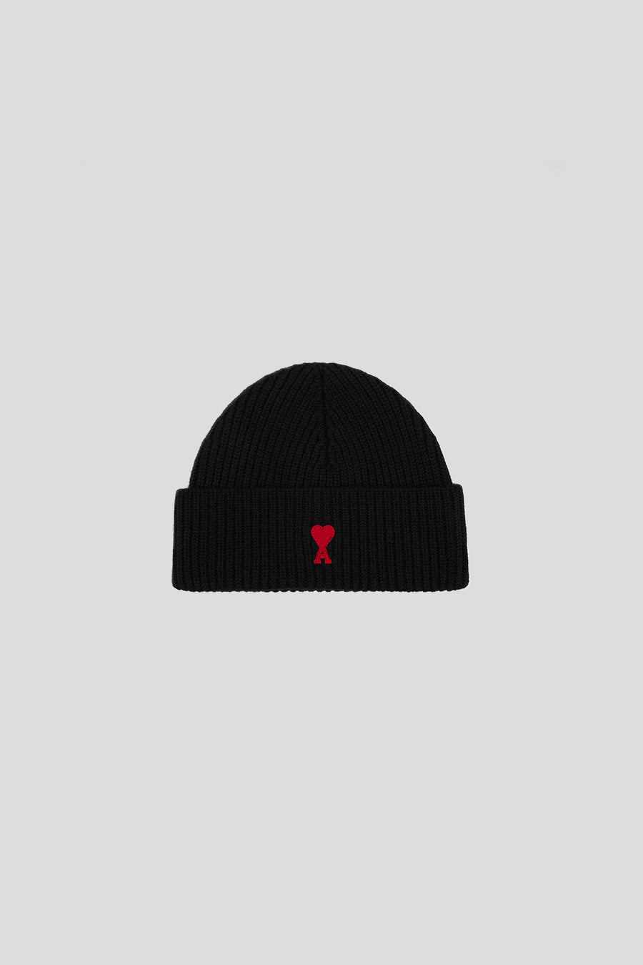 AMI PARIS - BONNET ADC NOIR ET ROUGE - LE LABO STORE