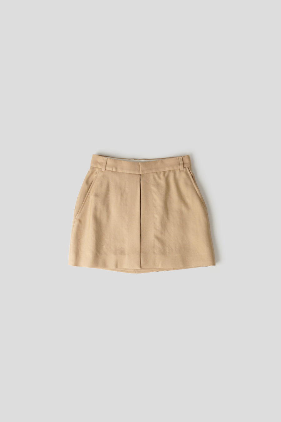 AMI PARIS - SAND MINI DOUBLE SKIRT - LE LABO STORE