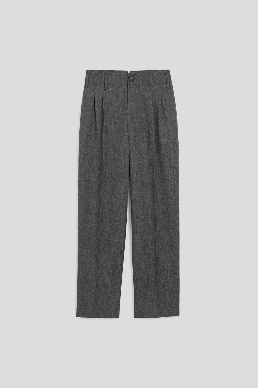 AMI PARIS - PANTALON ZUILT 2 PLEATS GRIS - LE LABO STORE