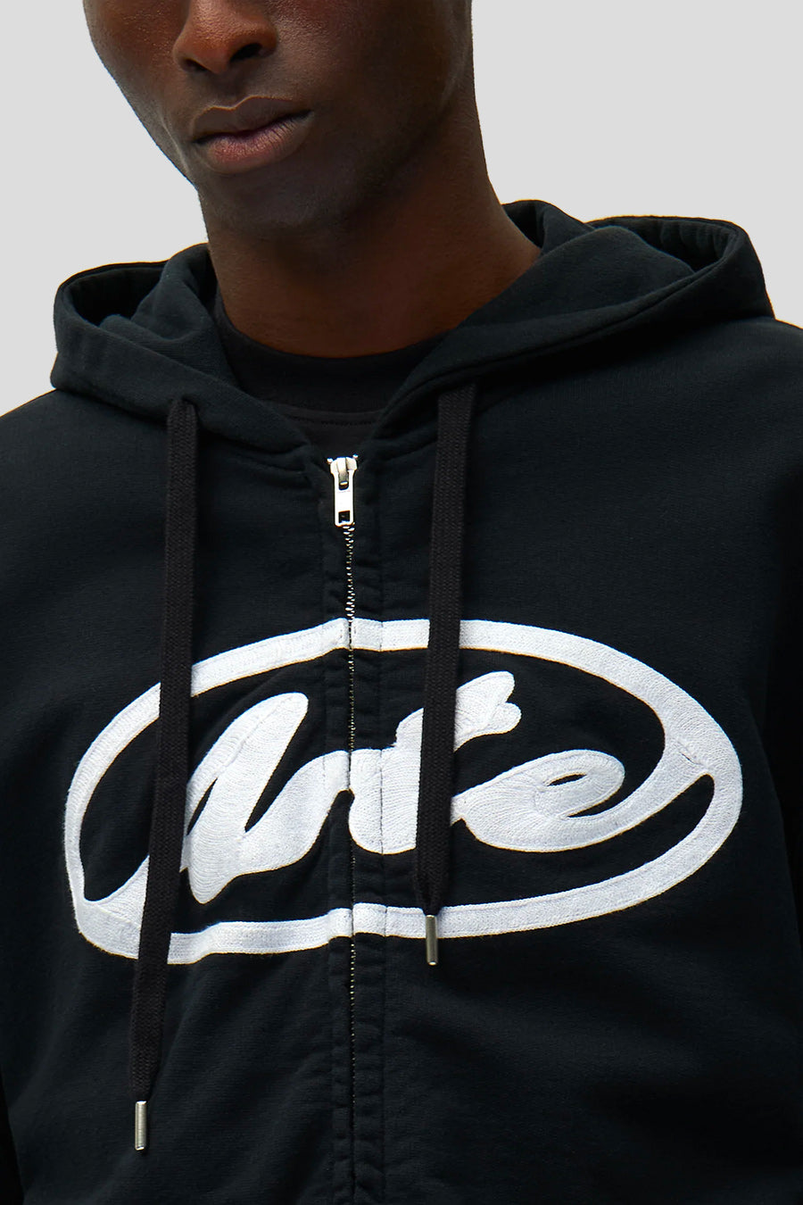 Arte - BLACK CIRCLE LOGO HOODIE ZIP - LE LABO STORE