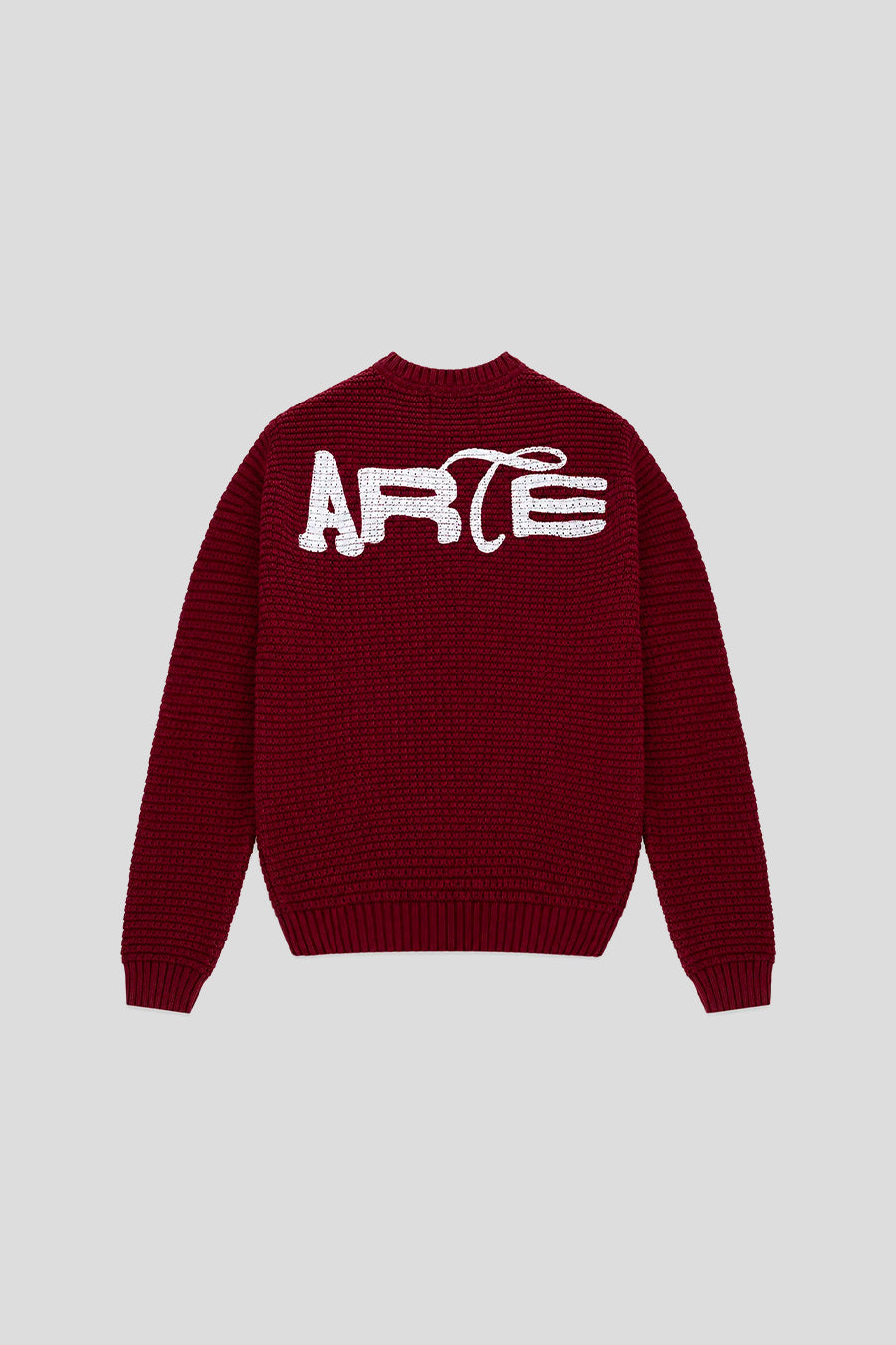 Arte - PULL FADE OUT KNIT BORDEAUX - LE LABO STORE