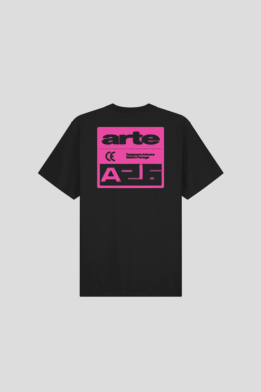 Arte - T-SHIRT PINK BACK PRINT NOIR - LE LABO STORE