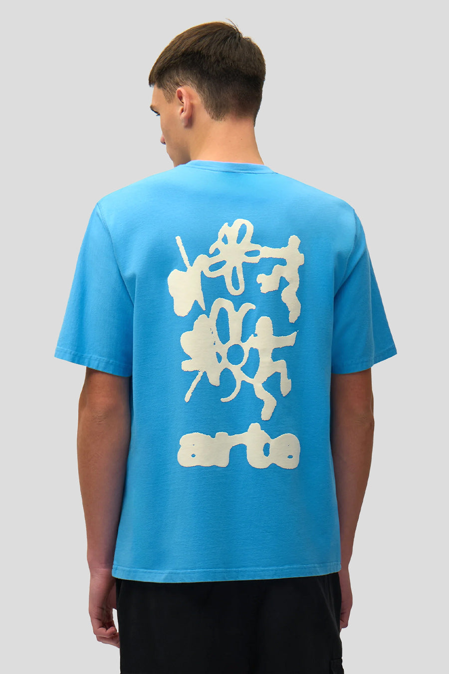Arte - T-SHIRT BLURRY BACK PRINT BLEU - LE LABO STORE