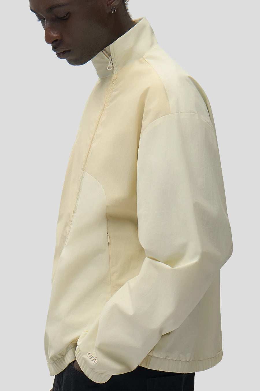 Arte - VESTE CURVE ZIPPER CRÈME - LE LABO STORE