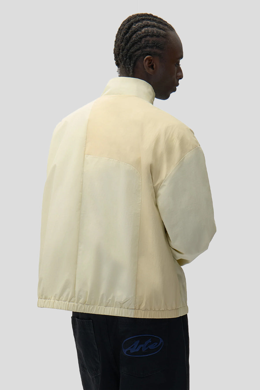 Arte - VESTE CURVE ZIPPER CRÈME - LE LABO STORE