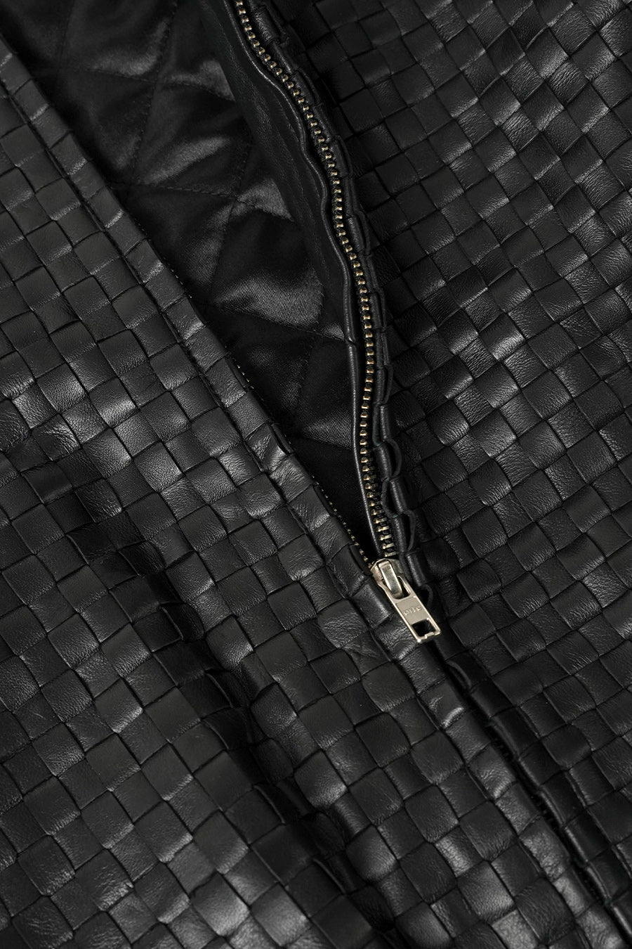 Arte - BLACK SQUARE LEATHER JACKET - LE LABO STORE