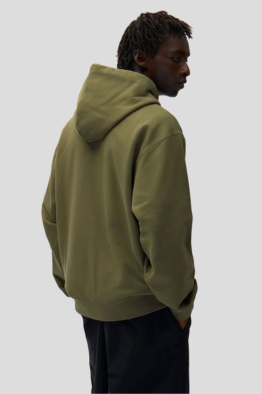 Arte - HOODIE ZIPPÉ EYES FRONT VERT - LE LABO STORE