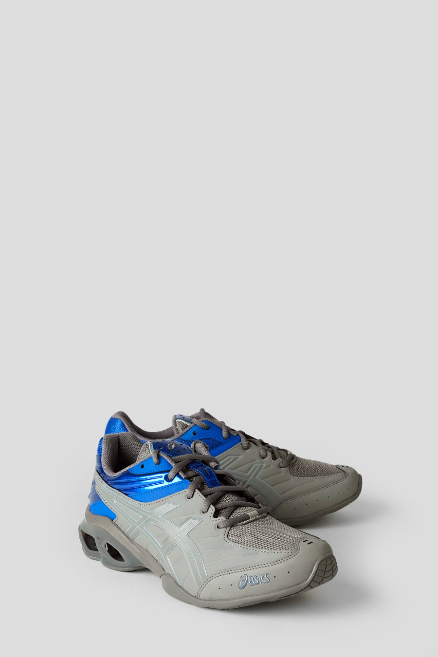Asics - SNEAKERS GEL-KINETIC FR CLAY GREY ET ILLUSION BLUE - LE LABO STORE