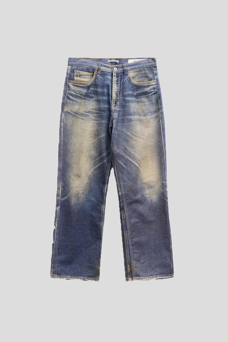 Our Legacy - JEANS THIRD CUT AZURE PRINT - LE LABO STORE