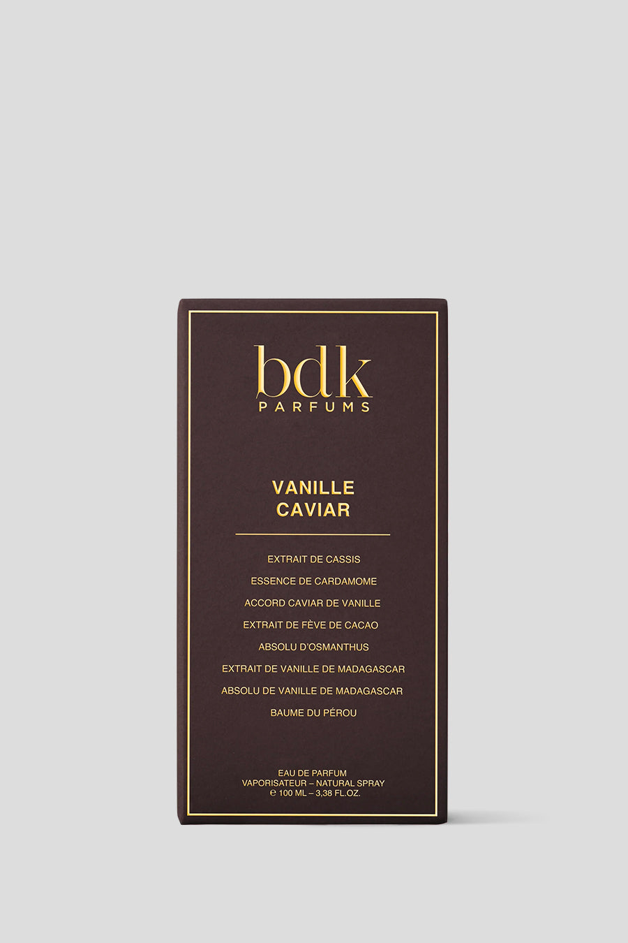 BDK PARFUMS - EAU DE PARFUM VANILLE CAVIAR 100ML - LE LABO STORE