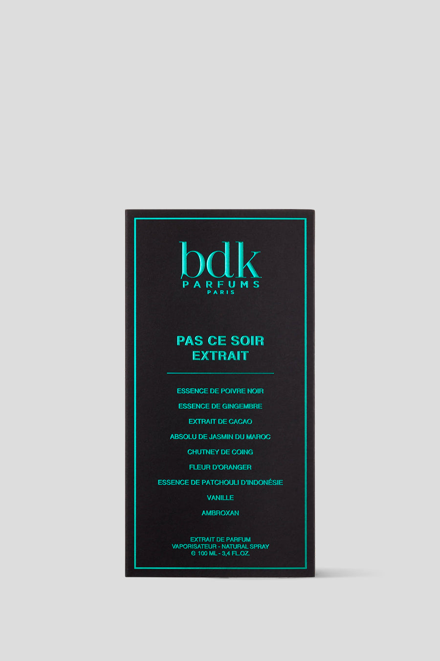 BDK PARFUMS - EXTRAIT DE PARFUM PAS CE SOIR 100ML - LE LABO STORE