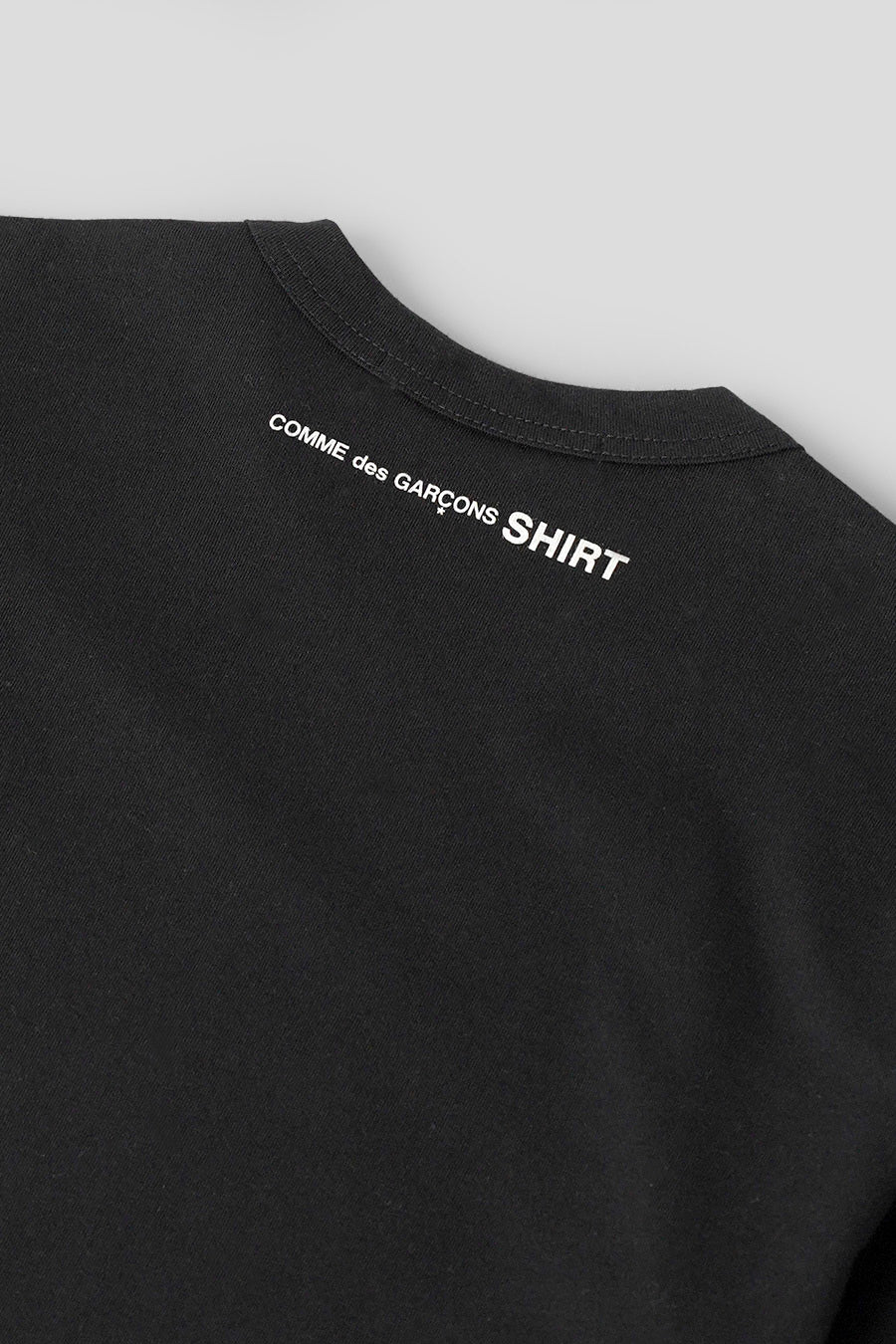 Comme des garçons SHIRT - BLACK T-SHIRT  - LE LABO STORE