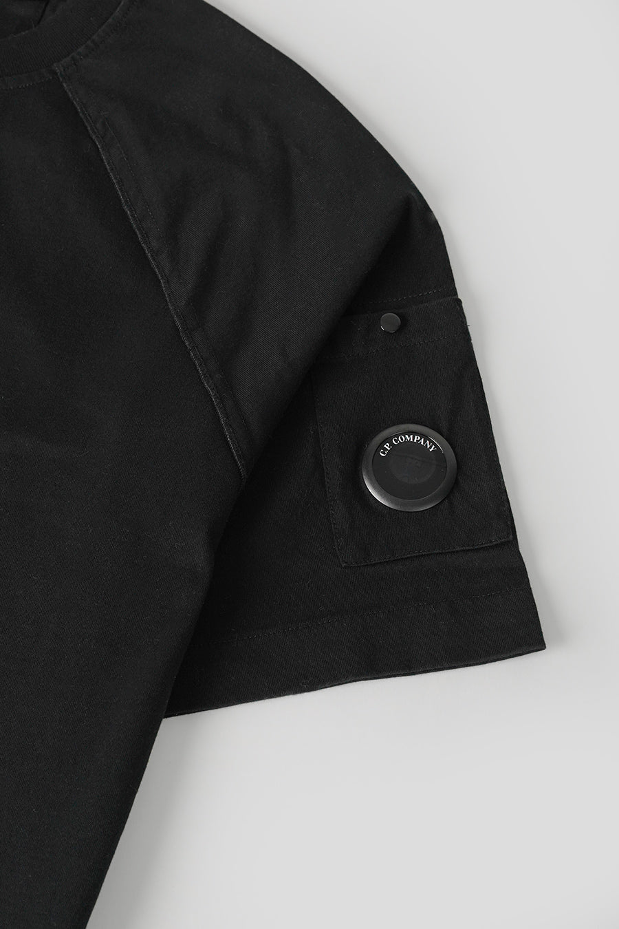 CP COMPANY - T-SHIRT 30/2 MERCERIZED NOIR - LE LABO STORE
