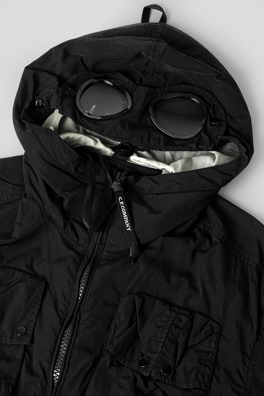 CP COMPANY - VESTE GOGGLE CHROME-R NOIRE - LE LABO STORE