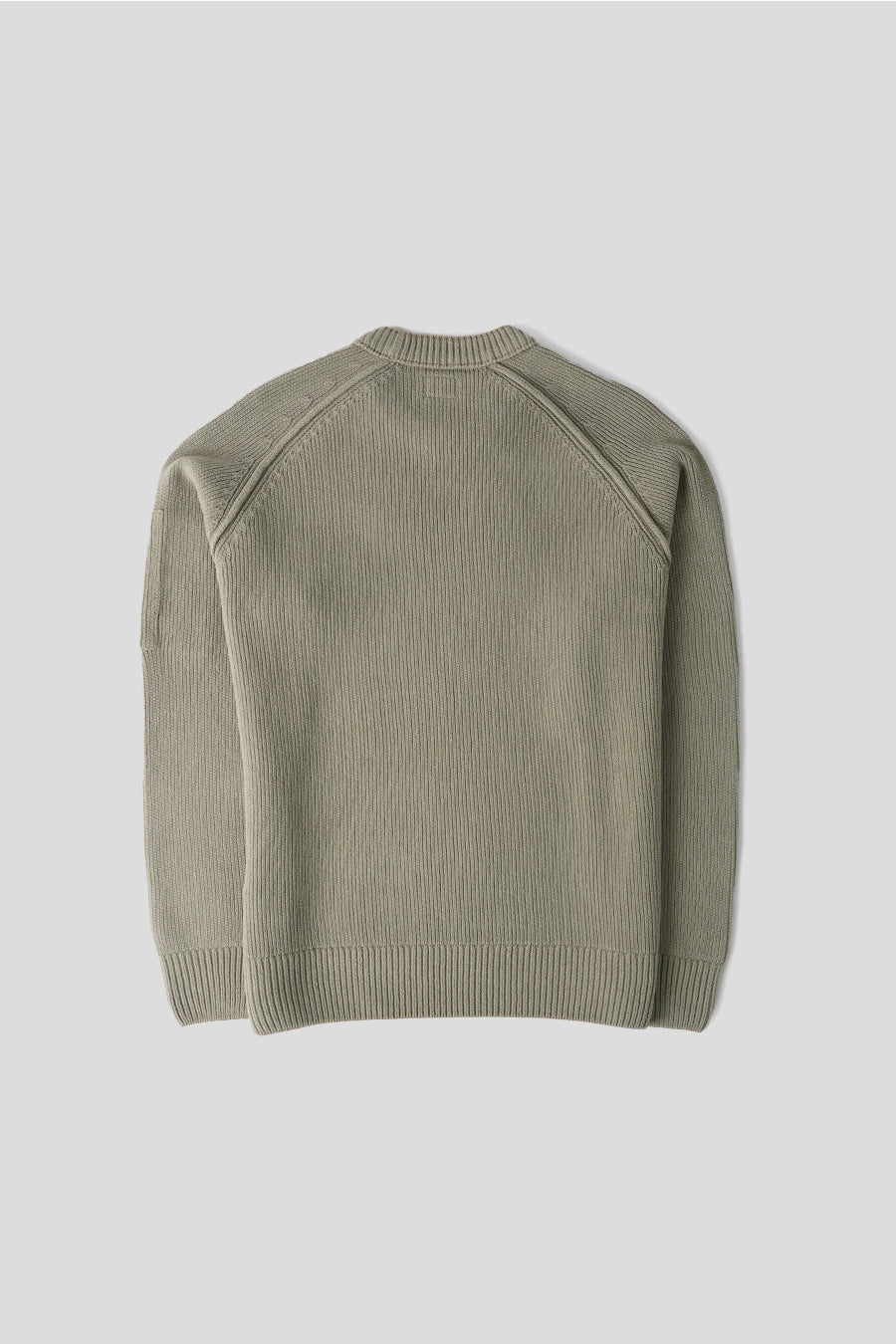 CP COMPANY - CREWNECK CHENILLE COTTON LENS GRIS - LE LABO STORE