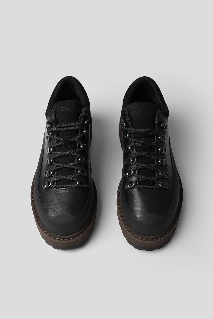 DIEMME - CHAUSSURES CORNARO GOMMA FULLGRAIN NOIRE - LE LABO STORE