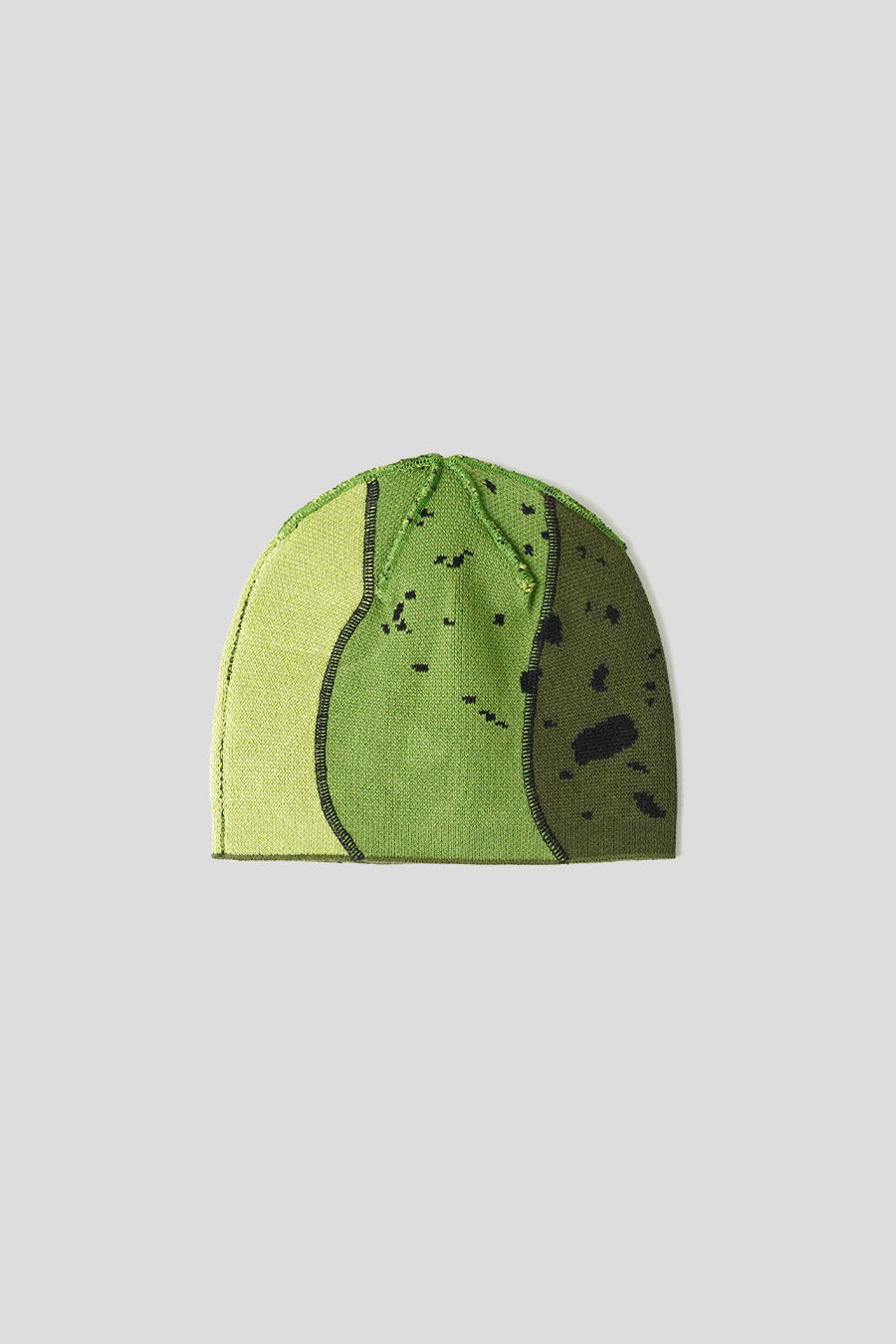 Dime - GREEN REVERSE STITCH SKULLY BEANIE  - LE LABO STORE