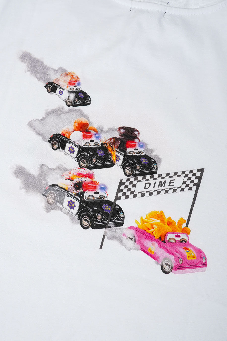 Dime - T-SHIRT 2FAST 2DELICIOUS BLANC - LE LABO STORE