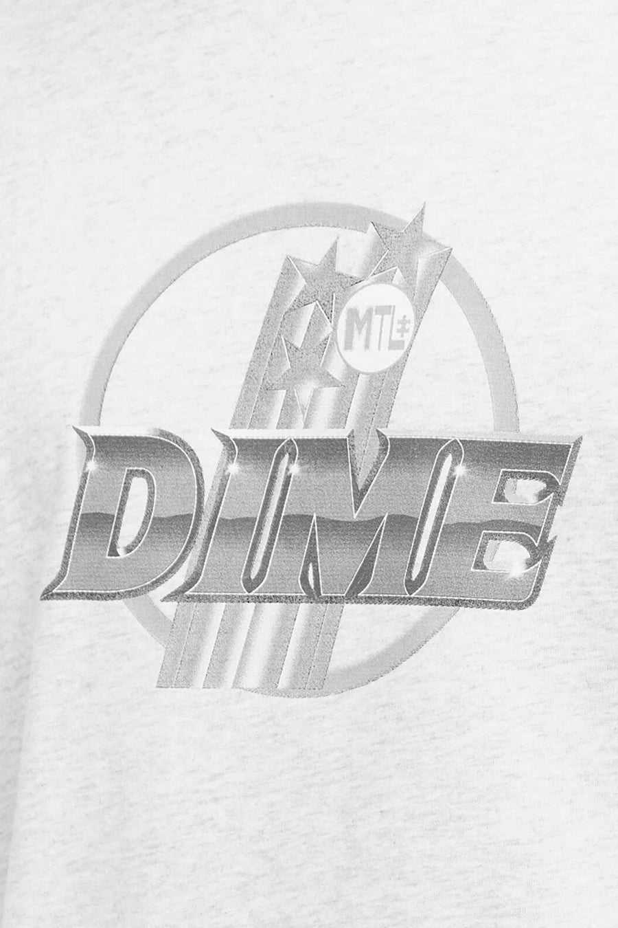 Dime - T-SHIRT LANCE GRIS CHINÉ - LE LABO STORE