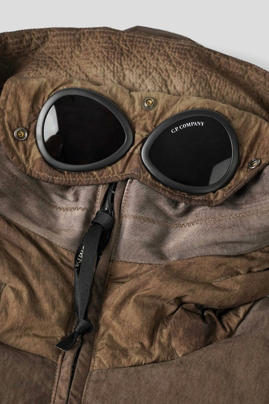 CP COMPANY - DOUDOUNE ECO-CHROME R MIXED GOGGLE MARRON - LE LABO STORE