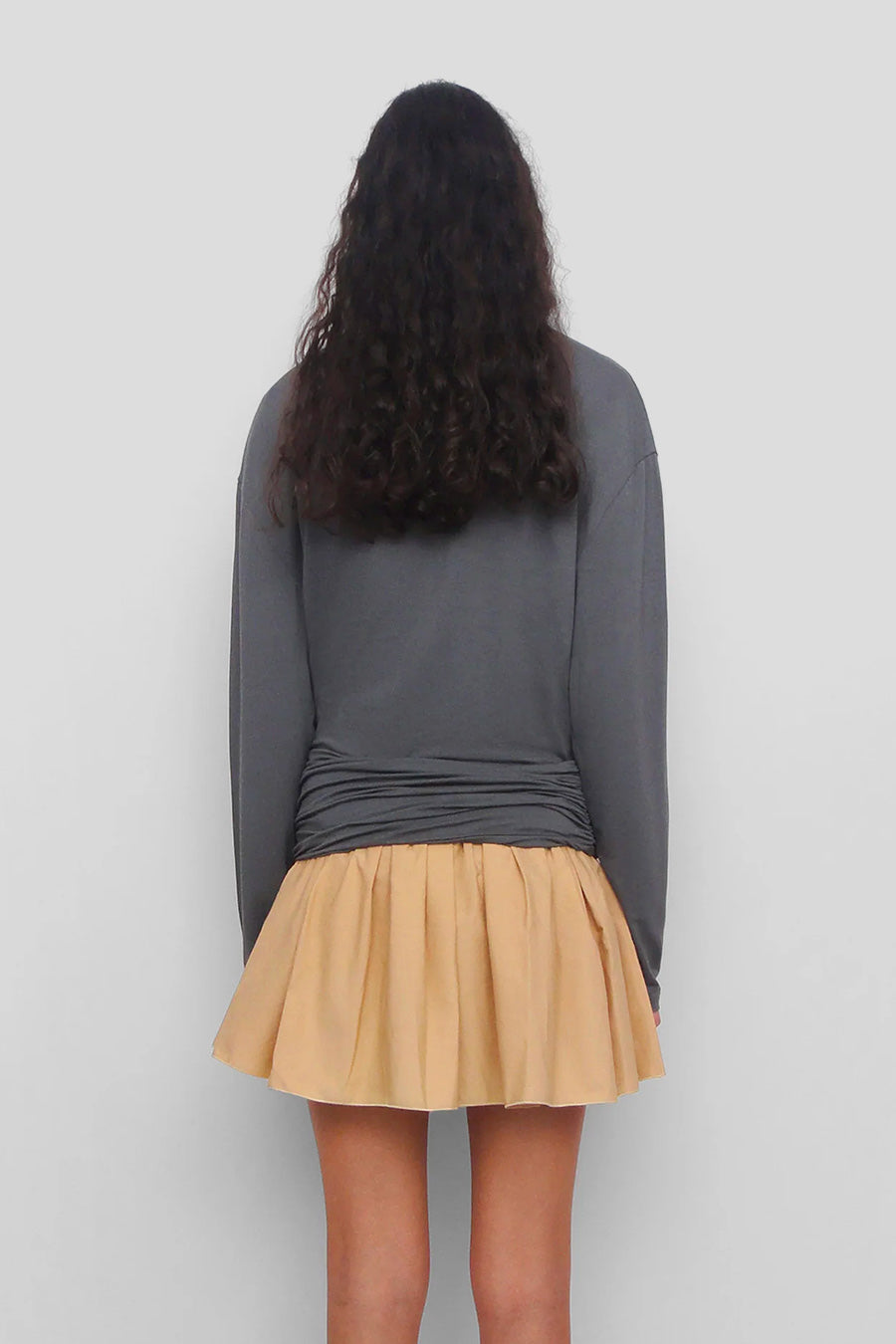 GIMAGUAS - GREY AND BEIGE CHICO DRESS - LE LABO STORE