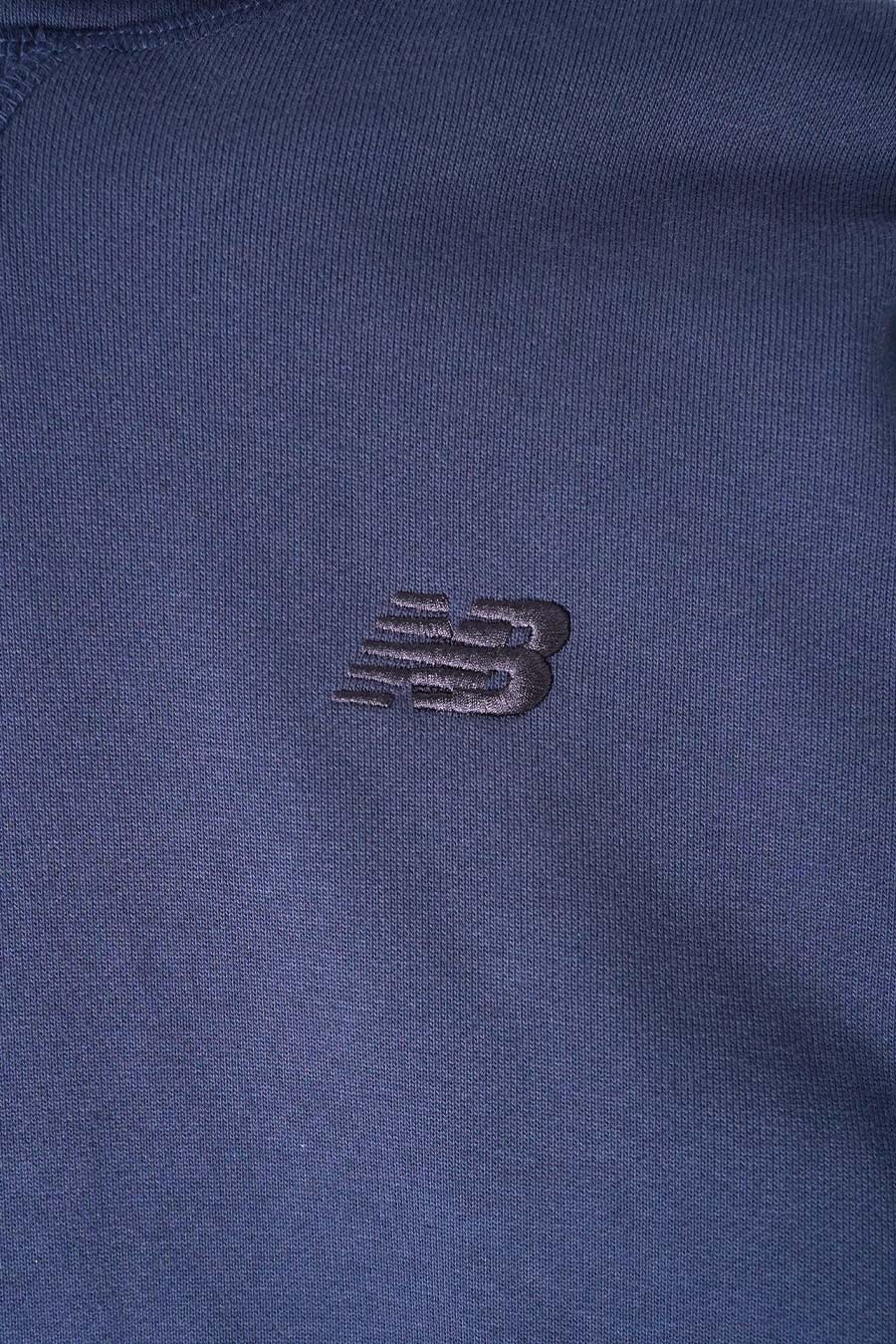 NEW BALANCE - HOODIE ATHLETICS FRENCH TERRY BLEU MARINE - LE LABO STORE