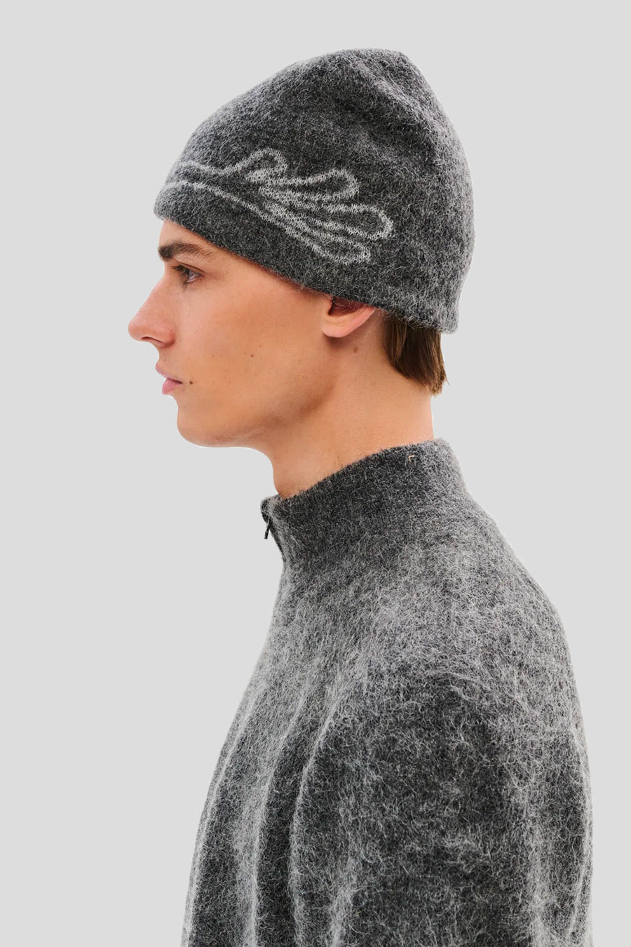 HIKING PATROL - DARK GREY MASCOT BEANIE  - LE LABO STORE
