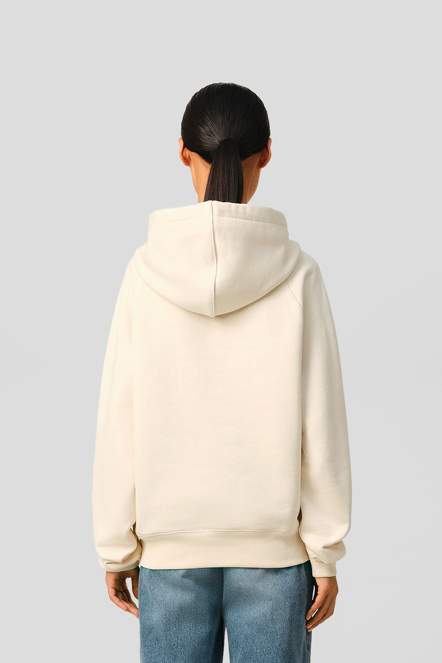 AMI PARIS - CREAM PATCH HOODIE - LE LABO STORE