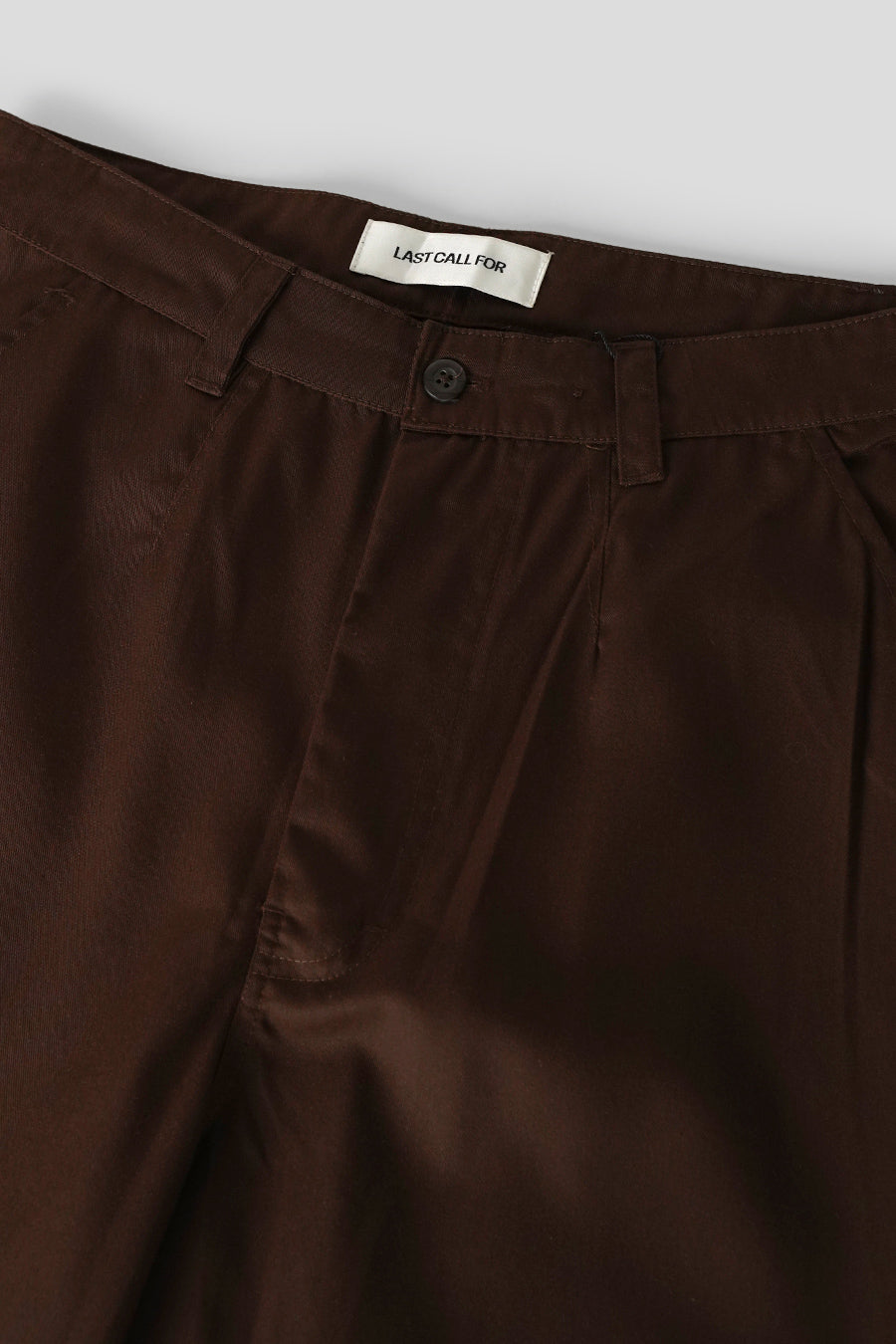LAST CALL FOR - PANTALON JAKARTA MARRON FONCÉ - LE LABO STORE