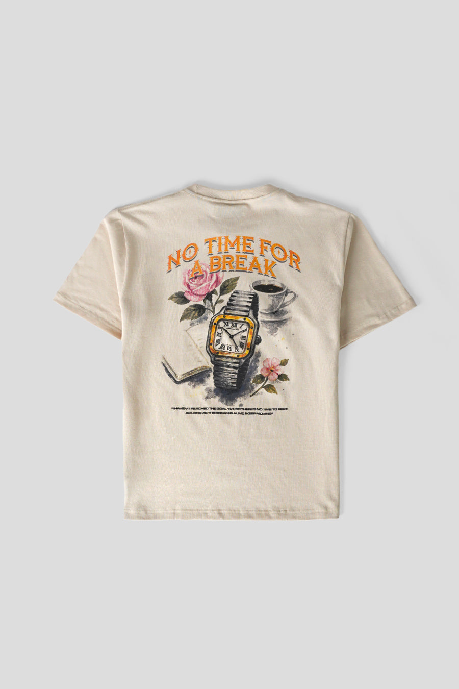 LAST CALL FOR - T-SHIRT NO TIME FOR BREAK BEIGE - LE LABO STORE