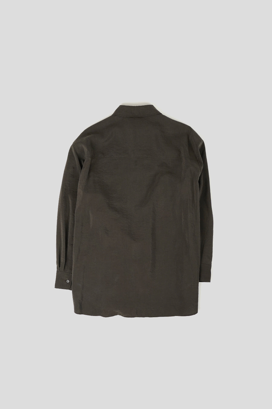 LEMAIRE - DRAK ESPRESSO LONG SHIRT WITH TIE - LE LABO STORE