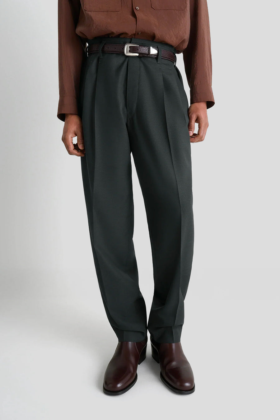 LEMAIRE - COAL PLEATED PANT - LE LABO STORE