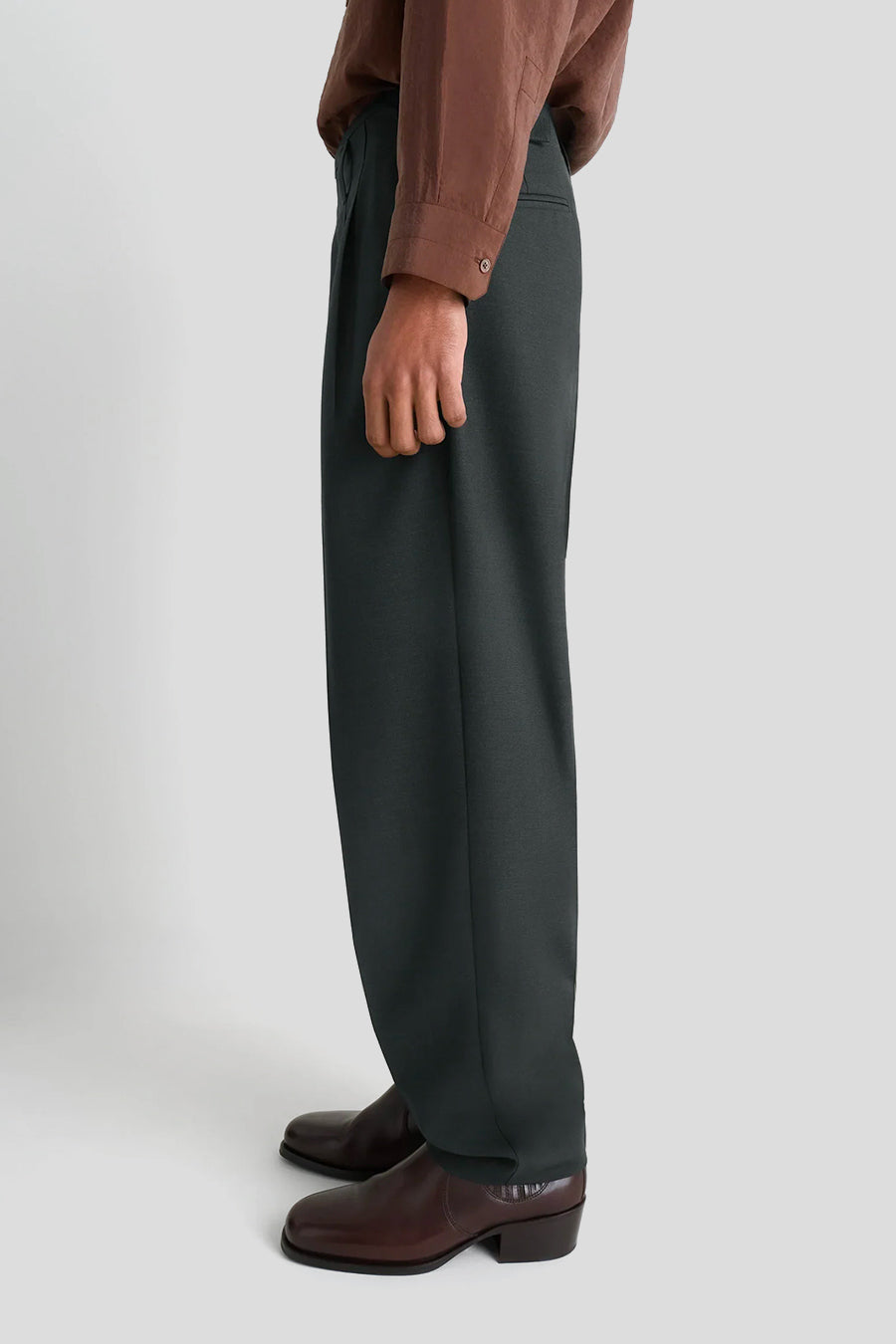 LEMAIRE - COAL PLEATED PANT - LE LABO STORE